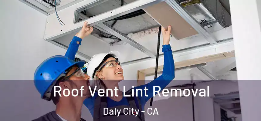 Roof Vent Lint Removal Daly City - CA